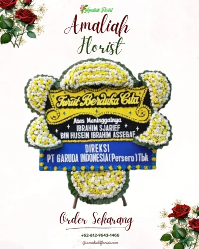 Papan Bunga Duka di Glugur Darat Ii